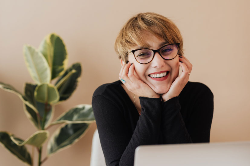 A patient gets accepted for their dental financing